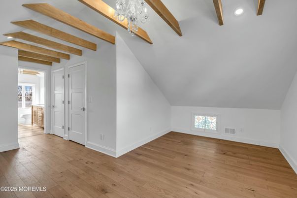 Empty room, Interior, Wooden Beams, Wood Texture Flooring