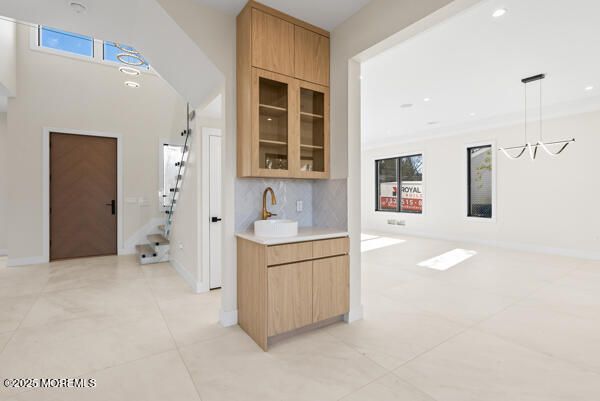 Bathroom, Interior, Pendant Lights, Recessed Lighting