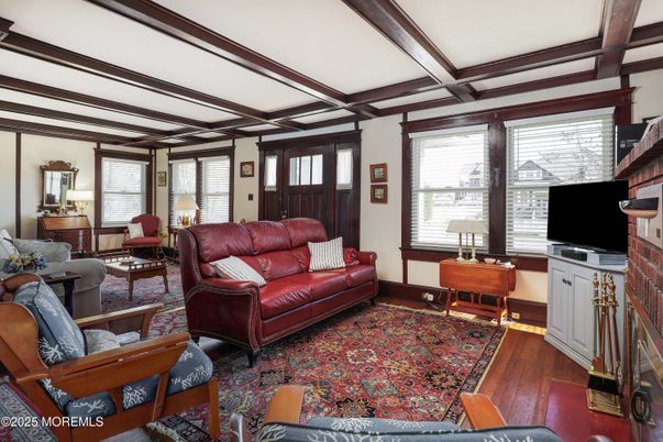 Interior, Living room, Wooden Beams, Wood Texture Flooring