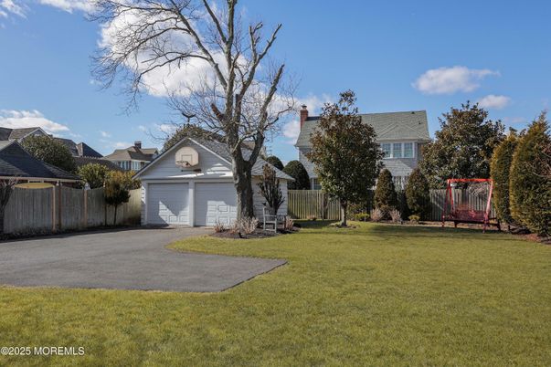 Backyard, Detached Garage, Exterior