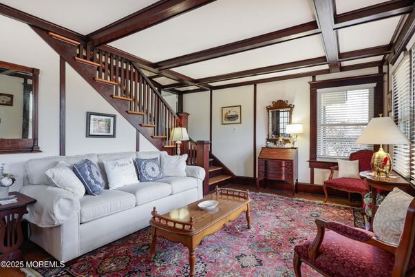 Interior, Living room, Wooden Beams