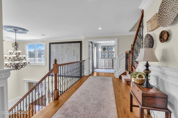Chandelier, Interior, Recessed Lighting, Wood Texture Flooring