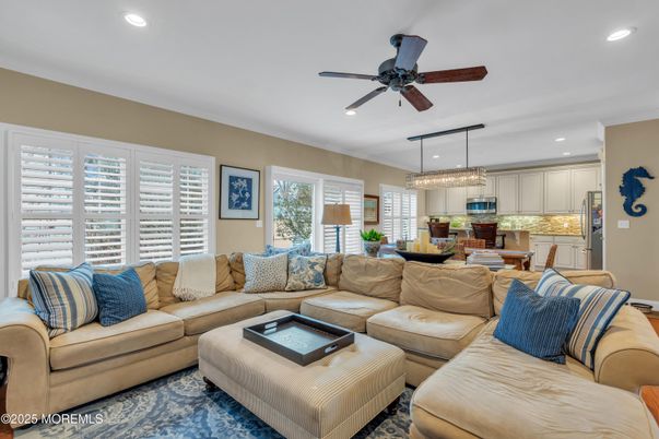 Dining room, Interior, Kitchen, Living room, Pendant Lights, Recessed Lighting