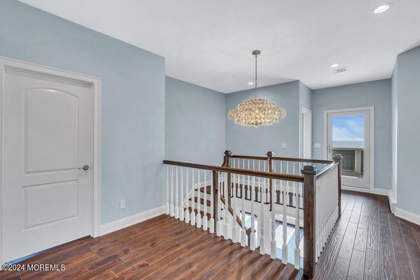 Chandelier, Interior, Recessed Lighting, Wood Texture Flooring