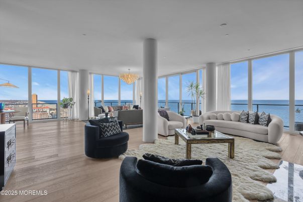 Chandelier, Dining room, Interior, Living room, Recessed Lighting, Water, Wood Texture Flooring