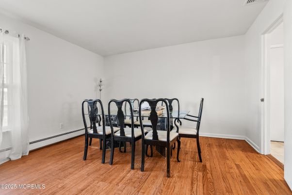 Dining room, Interior, Wood Texture Flooring