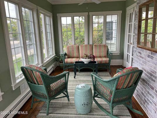 Interior, Living room, Sun Room, Wood Texture Flooring