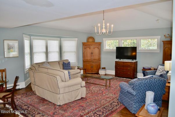 Chandelier, Interior, Living room, Wood Texture Flooring