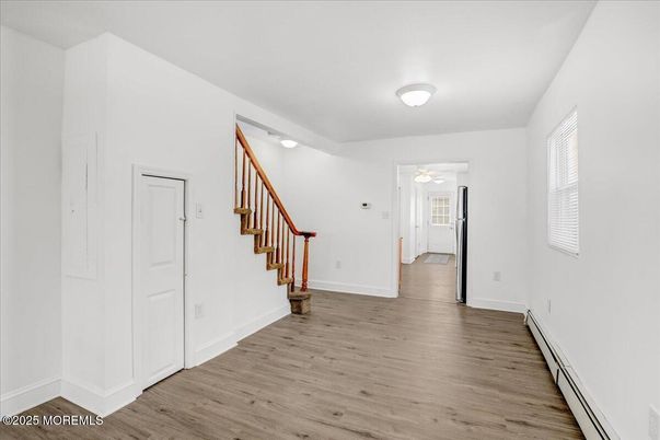 Empty room, Interior, Wood Texture Flooring