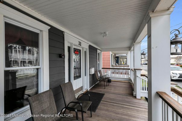 Exterior, Wood Texture Flooring