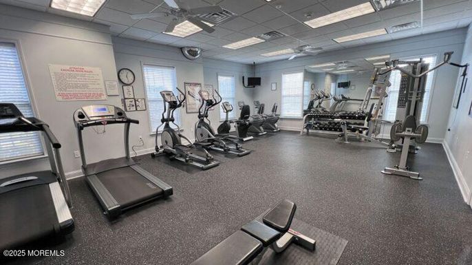 Fitness Equipment, Gym, Interior