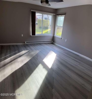 Empty room, Interior, Wood Texture Flooring