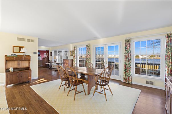 Dining room, Interior, Water, Wood Texture Flooring