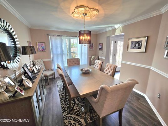 Dining room, Interior, Wood Texture Flooring