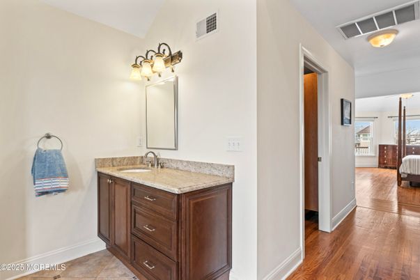 Bathroom, Interior, Wood Texture Flooring
