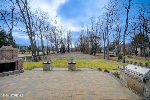 Backyard, Exterior, Fireplace