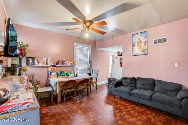 Dining room, Interior, Wood Texture Flooring