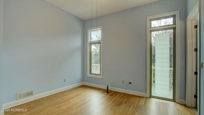 Empty room, Interior, Wood Texture Flooring