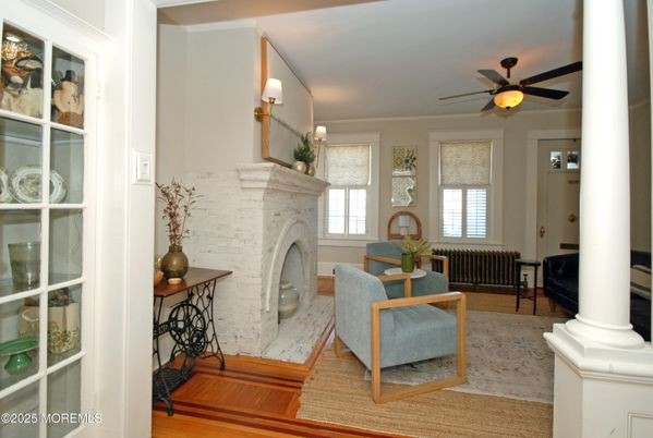 Fireplace, Interior, Wood Texture Flooring