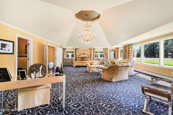 Chandelier, Interior, Living room