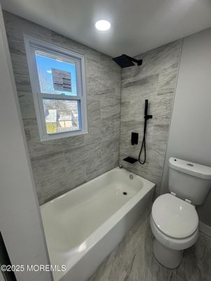 Bathroom, Interior, Marble Walls, Recessed Lighting