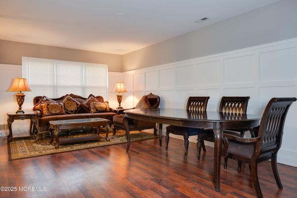 Dining room, Interior, Living room, Wood Texture Flooring