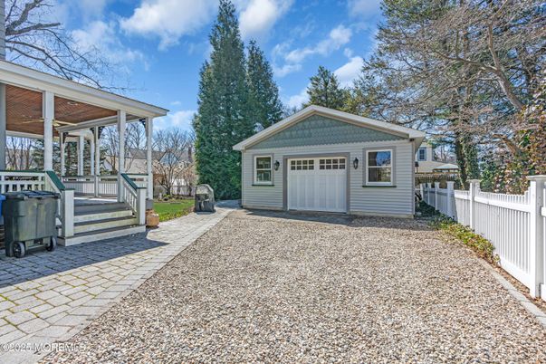 Backyard, Detached Garage, Exterior