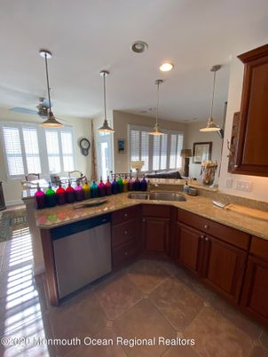 Dining room, Interior, Kitchen, Pendant Lights, Recessed Lighting