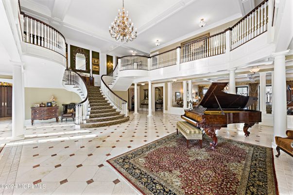 Chandelier, Interior, Piano