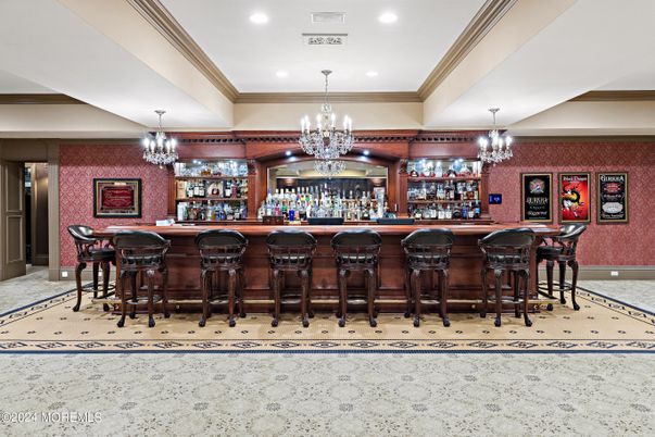 Chandelier, Interior, Recessed Lighting