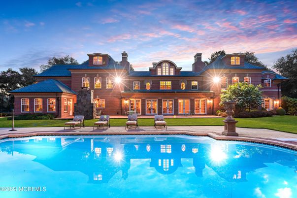 Exterior, Facade, Brick Facade, Pool, French Provincial