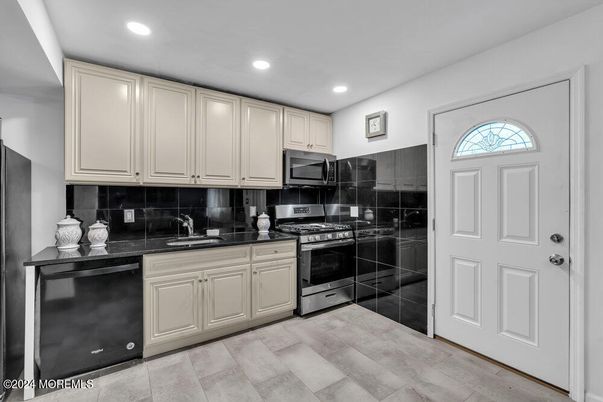 Interior, Kitchen, Recessed Lighting, Stainless Steel Appliances