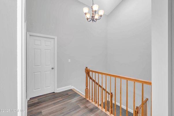 Chandelier, Interior, Wood Texture Flooring