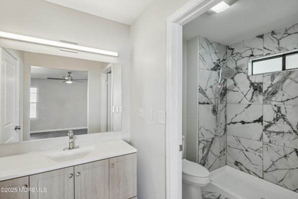 Bathroom, Interior, Marble Walls