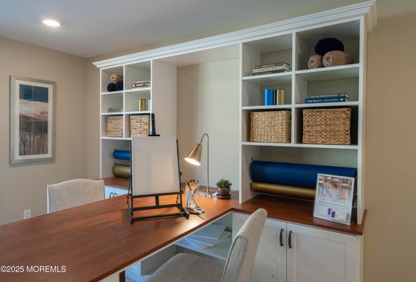 Home Office, Interior, Recessed Lighting