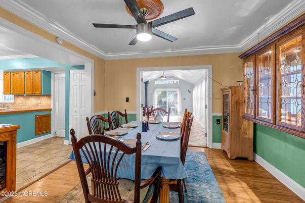Dining room, Interior, Wood Texture Flooring