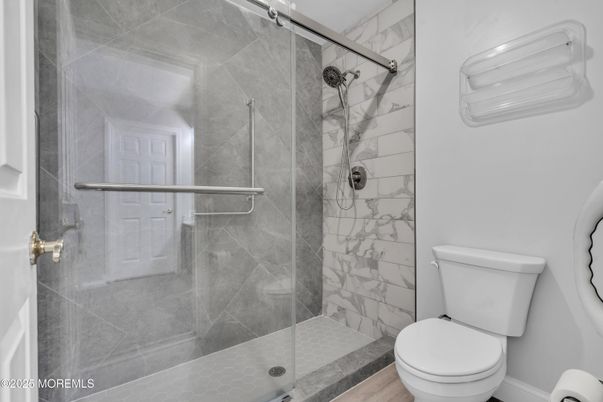 Bathroom, Glass Shower, Interior, Marble Walls