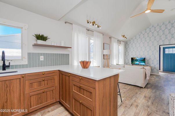 Interior, Kitchen, Living room, Wood Texture Flooring