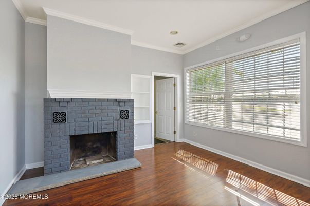 Fireplace, Interior, Wood Texture Flooring