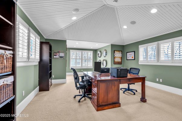 Home Office, Interior, Recessed Lighting