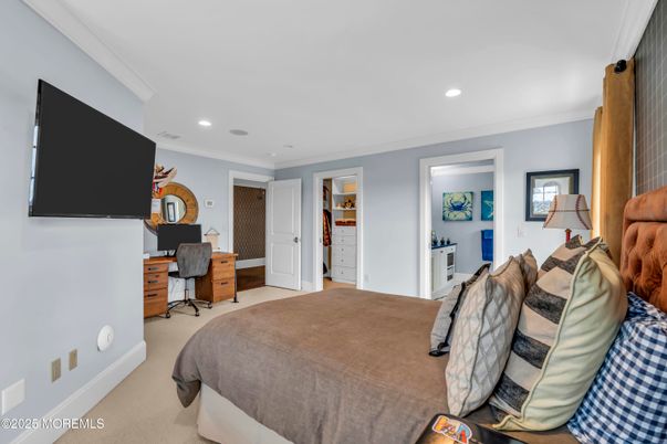 Bedroom, Home Office, Interior, Recessed Lighting