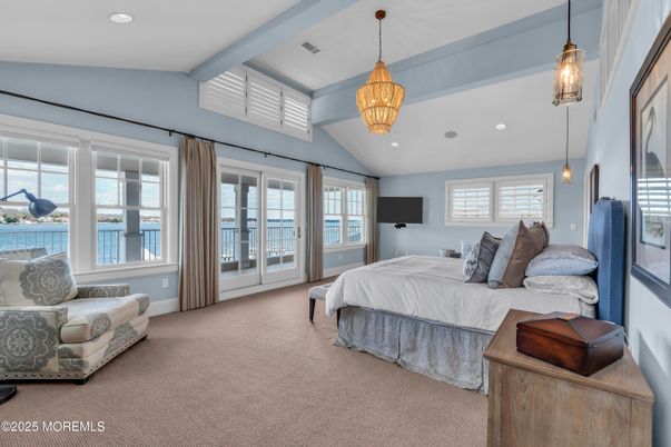 Bedroom, Interior, Pendant Lights, Recessed Lighting