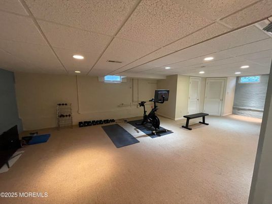 Fitness Equipment, Interior, Recessed Lighting