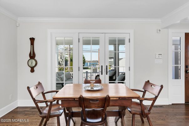 Dining room, Interior, Wood Texture Flooring