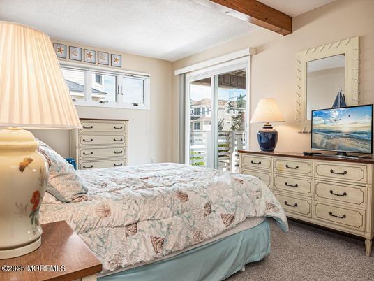 Bedroom, Interior, Wooden Beams