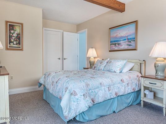 Bedroom, Interior, Wooden Beams