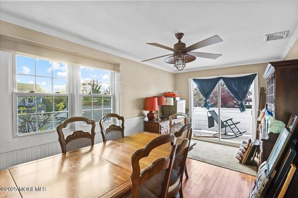 Dining room, Interior, Wood Texture Flooring