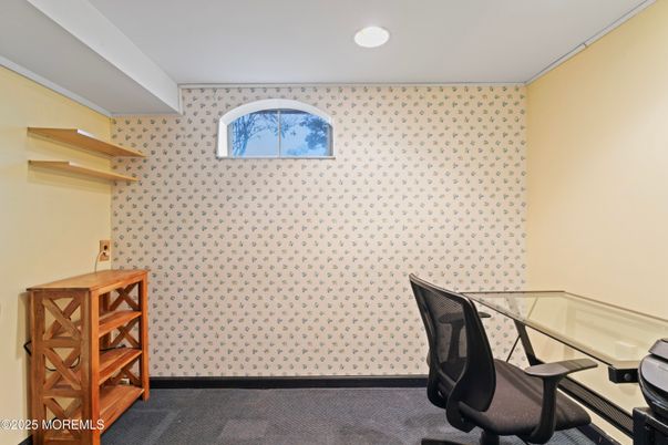 Home Office, Interior, Recessed Lighting