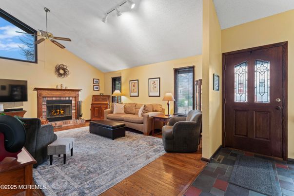 Fireplace, Interior, Living room, Wood Texture Flooring