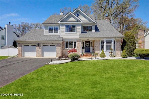 Attached, Exterior, Facade, Brick Facade, Farmhouse